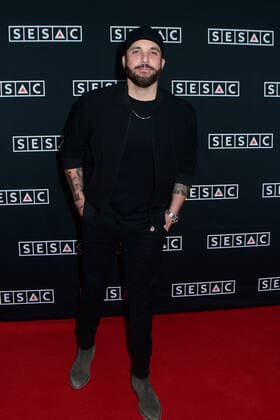 06 November 2022 - Nashville, Tennessee - Tyler Rich. 2022 SESAC Nashville Music Awards at Country Music Hall of Fame and Museum. Photo Credit: Dara-Michelle Farr AdMedia 285765 2022-11-06 TN Nashville  Copyright: xAdMediax STAR_285765_007