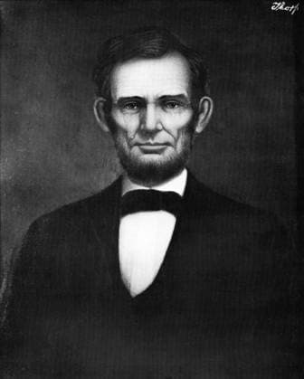RECORD DATE NOT STATED Abraham Lincoln, 16th President of the United States, (early 20th century).Artist: Freeman Thorp Copyright:xThexPrintxCollector HeritagexImagesx IMAGO ,1149181 ! ACHTUNG: AUFNAHMEDATUM GESCHÄTZT!  Copyright:ThexPrintxCollector HeritagexImagesx IMAGO