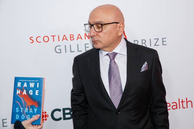 November 7, 2022, TORONTO, ON, CANADA: 2022 Giller Prize finalist Rawi Hage attends the 2022 Scotiabank Giller Prize in Toronto, Monday, Nov. 7, 2022. TORONTO CANADA  - ZUMAc35_ 20221107_zaf_c35_130 Copyright: xColexBurstonx