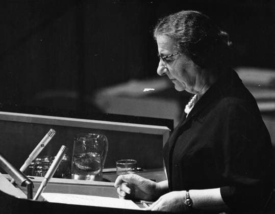 RECORD DATE NOT STATED Golda Meir (1898-1978), Israeli Prime Minister, 1963. Artist: Unknown Copyright:xFromxthexJewishxChroniclexArchive HeritagexImagesx IMAGO ,1198582 ! ACHTUNG: AUFNAHMEDATUM GESCHÄTZT!  Copyright:FromxthexJewishxChroniclexArchive HeritagexImagesx IMAGO