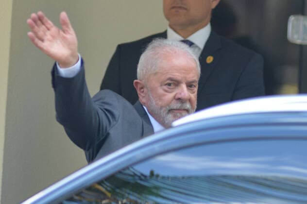 News Bilder des Tages BRASÍLIA, DF - 09.11.2022: LULA FAZ REUNIÃO COM RODRIGO PACHECO - Photo, President-elect Lula. This Wednesday (9) President Elect Lula met with Senate President Rodrigo Pacheco at the Senate& 39;s official residence. x2291036x  TonxMolina