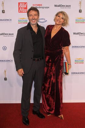 Guido Broscheit und Barbara Klein bei der Verleihung Goldene Bild der Frau am 9.11.2022 in Hamburg Goldene Bild der Frau Verleihung 2022 in Hamburg