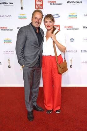 Till Demtröder und Stefanie Millat bei der 15. Verleihung der Goldenen Bild der Frau 2022 im Stage Theater Neue Flora. Hamburg, 09.11.2022