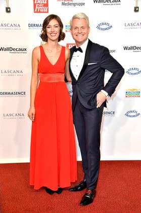 Katharina Bach und Guido Cantz bei der 15. Verleihung der Goldenen Bild der Frau 2022 im Stage Theater Neue Flora. Hamburg, 09.11.2022