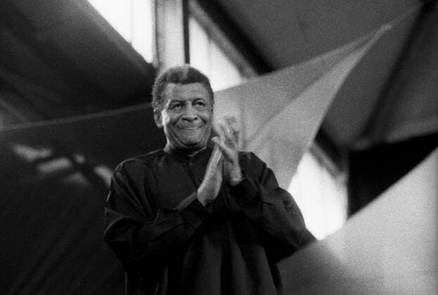 RECORD DATE NOT STATED Abdullah Ibrahim, Brecon Jazz Festival, Powys, Wales, August 2001. Artist: Brian O Connor. Copyright:xImagesxofxJazz HeritagexImagesx IMAGO ,2646407 ! ACHTUNG: AUFNAHMEDATUM GESCHÄTZT!  Copyright:ImagesxofxJazz HeritagexImagesx IMAGO