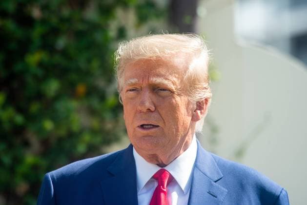 November 8, 2022, West Palm Beach, Florida, USA: Former President DONALD J. TRUMP walks out of the polling place in West Palm Beach after voting on election day. This is going to be an important election. Go out and vote, no matter who you vote for , said President Trump. West Palm Beach USA - ZUMAe124 20221108_zap_e124_003 Copyright: xOritxBen-Ezzerx