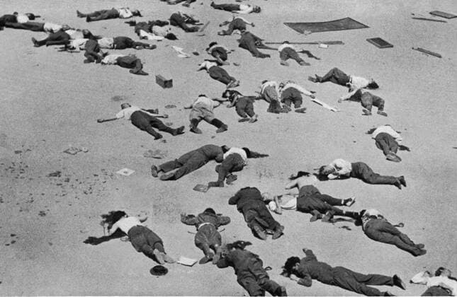 RECORD DATE NOT STATED Spanish Civil War 1936-39. Madrid, Monta?a headquarters, bodies of rebel soldiers in the headquar? Copyright:xImage Index HeritagexImagesx IMAGO ,2684463 ! ACHTUNG: AUFNAHMEDATUM GESCHÄTZT!  Copyright:Image Index HeritagexImagesx IMAGO
