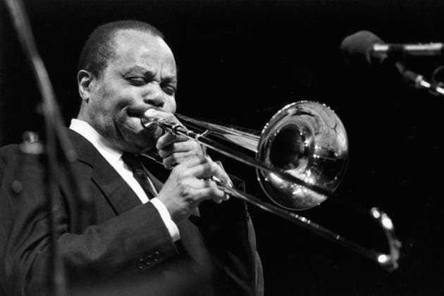 RECORD DATE NOT STATED J.J.Johnson, North Sea Jazz Festival, The Hague, Netherlands, 1993. Creator: Brian Foskett. Copyright:xNationalxJazzxArchive HeritagexImagesx IMAGO ,2751518 ! ACHTUNG: AUFNAHMEDATUM GESCHÄTZT!  Copyright:NationalxJazzxArchive HeritagexImagesx IMAGO