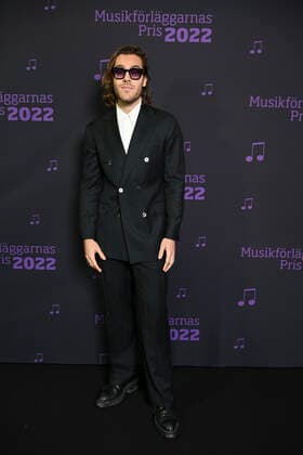 STOCKHOLM 20221111 Benjamin Ingrosso on the red carpet before the award ceremony and gala of the Music Publishers Prize at the Grand Hotel in Stockholm Stockholm Sweden x10040x,  Copyright: xAndersxWiklund TTx MUSIKFÖRLÄGGARNAS PRIS 2022