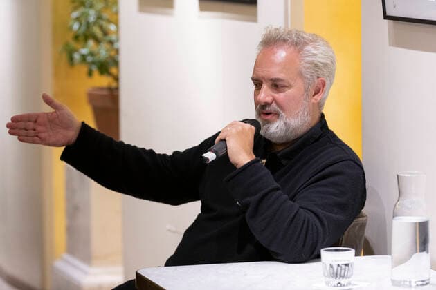 STOCKHOLM 20221111 Director Sam Mendes during a conversation at the Stockholm Film Festival STOCKHOLM SWEDEN x10060x,  Copyright: xHenrikxMontgomery TTx STOCKHOLMS FILMFESTIVAL