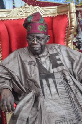 LAFIA, NASARAWA, NIGERIA - NOVEMBER 10: Bola Ahmed Tinubu, Presidential Candidate during the visit of APC presidential candidate to participate in a town hall meeting on mining and security at the Late Aliyu Akwe Doma Banquet Hall in Government House on November 10, 2022 in Lafia, Nasarawa. Photo by Shengolpixs Copyright: xShengolpixsx