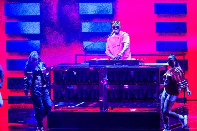 MTV Europe Music Awards 2022 - Show - PSD Bank Dome. Featuring: Spinall Where: Dusseldorf, Germany, Germany When: 13 Nov 2022 Credit: FlashPic DDP INSTARimages.com Cover Images **USA Rights Only** Copyright: xx 52179263 EDITORIAL USE ONLY. NOT FOR USE BY NEWSPAPERS BASED IN THE UK.