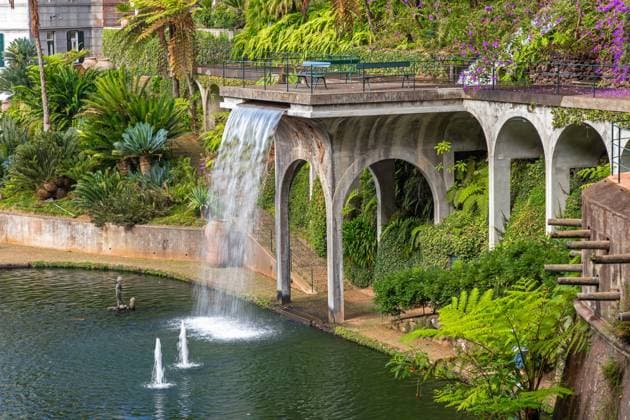 Monte Palace Tropischer Garten, Funchal, Madeira Monte Palace Tropischer Garten, Funchal, Madeira Copyright: xZoonar.com RobertxJankx 15041262