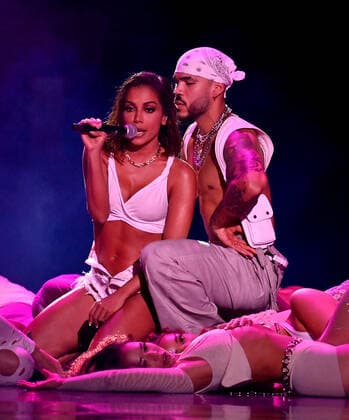 Co-host Anitta performs onstage during the 23rd annual Latin Grammy Awards at the Michelob Ultra Arena at Mandalay Bay Resort and Casino in Las Vegas, Nevada on Thursday, November 17, 2022.  LAV20221117729 JIMxRUYMEN