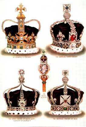 RECORD DATE NOT STATED Symbols of Imperial Majesty, c1935. Artist: George John Younghusband. Copyright:xThexPrintxCollector HeritagexImagesx IMAGO ,2651987 ! ACHTUNG: AUFNAHMEDATUM GESCHÄTZT!  Copyright:ThexPrintxCollector HeritagexImagesx IMAGO