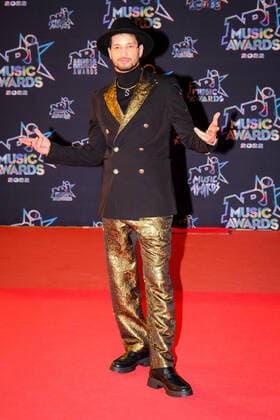 24eme NRJ Music Awards, arrivÃ e sur le Tapis Rouge en attente des nominations. Soolking. 286122 2022-11-18 Provence Alpes Cote d Azur Cannes France  Copyright: xPhilippexFarjonx STAR_286122_106