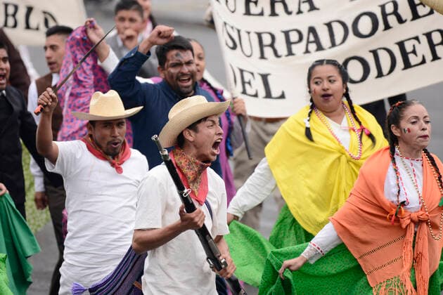 November 20, 2022, Mexico City, Mexico: Persons take part during the 112th anniversary of the Mexican Revolution. on November 20, 2022 in Mexico City, Mexico. Mexico City Mexico - ZUMAe321 20221120_zia_e321_048 Copyright: xCarlosxTischler xEyepixxGroupx