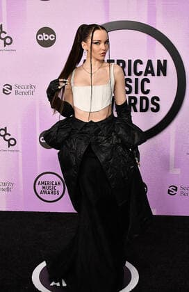 November 20, 2022, Los Angeles, CA, USA: Dove Cameron attends the 2022 American Music Awards at Microsoft Theater on November 20, 2022 in Los Angeles, California. Los Angeles USA - ZUMAs181 20221120_zea_s181_541 Copyright: xImagespacex