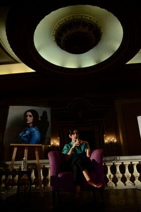 Julieta Venegas ˜Tu Historia™ Album Launch November 22, 2022, Mexico City, Mexico: Mexican singer Julieta Venegas attends at press conference to announce the launch of her latest album ˜ Tu Historia™ at Metropolitan Theater. on November 22, 2022 in Mexico City, Mexico. (Photo by Carlos Tischler Eyepix Group) Copyright: xCarlosxTischler xEyepixxGroupx CT_22112022_81827