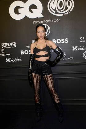 GQ Men Of tHe Year Black Carpet November 22, Mexico City, Mexico: Manelyk Gonzalez attends the black carpet of the GQ Men Of The Year Awards at Proyecto Publicol Prim. on November 22, 2022 in Mexico City, Mexico. (Photo by Carlos Tischler Eyepix Group) Copyright: xCarlosxTischler xEyepixxGroupx CT_22112022_81978