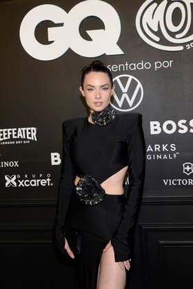 GQ Men Of tHe Year Black Carpet November 22, Mexico City, Mexico: Paulina Burrola attends the black carpet of the GQ Men Of The Year Awards at Proyecto Publicol Prim. on November 22, 2022 in Mexico City, Mexico. (Photo by Carlos Tischler Eyepix Group) Copyright: xCarlosxTischler xEyepixxGroupx CT_22112022_82038