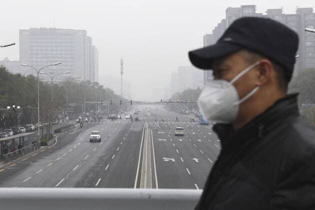 News Themen der Woche KW47 Scene in Beijing Traffic is scarce in Beijing on Nov. 24, 2022, as the Chinese government maintains the zero-COVID-19 policy.  A14AA0001361383P