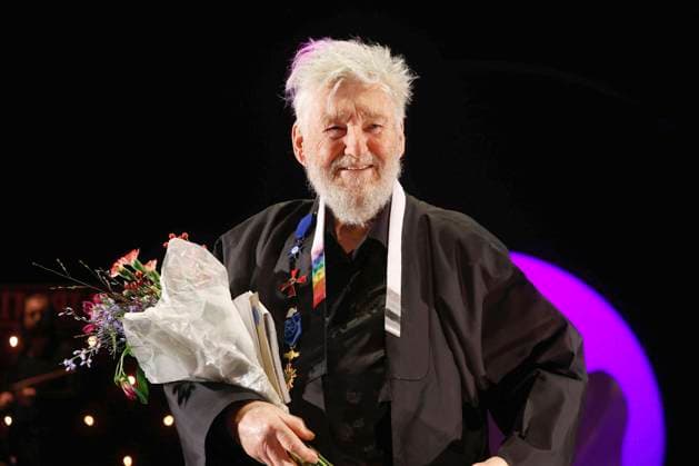 Achim Freyer bei der Verleihung des Deutschen Theaterpreises Der Faust 2022 im Düsseldorfer Schauspielhaus. Düsseldorf, 26.11.2022