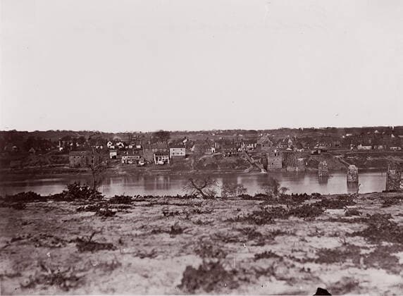 RECORD DATE NOT STATED Fredericksburg, Virginia, 1863. Creator: Andrew Joseph Russell. Copyright:xHeritagexArt HeritagexImagesx IMAGO ,2778416 ! ACHTUNG: AUFNAHMEDATUM GESCHÄTZT!  Copyright:HeritagexArt HeritagexImagesx IMAGO