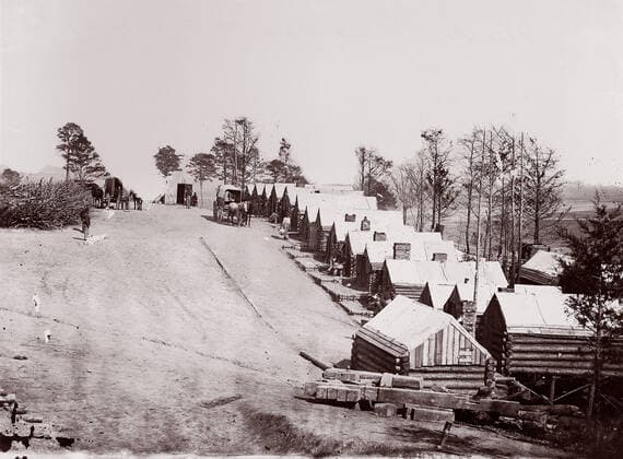 RECORD DATE NOT STATED Pontoon Bridge at Deep Bottom, James River, 1864. Creator: Andrew Joseph Russell. Copyright:xHeritagexArt HeritagexImagesx IMAGO ,2778439 ! ACHTUNG: AUFNAHMEDATUM GESCHÄTZT!  Copyright:HeritagexArt HeritagexImagesx IMAGO
