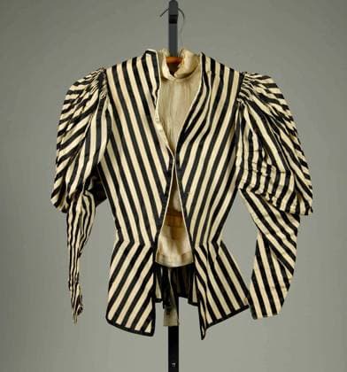 RECORD DATE NOT STATED Afternoon bodice, French, 1894-96. Creator: House of Worth. Copyright:xHeritagexArt HeritagexImagesx IMAGO ,2798245 ! ACHTUNG: AUFNAHMEDATUM GESCHÄTZT!  Copyright:HeritagexArt HeritagexImagesx IMAGO