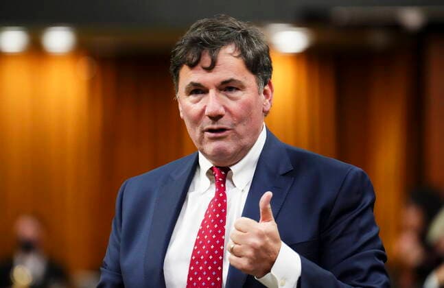 November 28, 2022, Ottawa, ON, Canada: Minister of Intergovernmental Affairs, Infrastructure and Communities Dominic LeBlanc stands during question period in the House of Commons on Parliament Hill in Ottawa, on Monday, Nov. 28, 2022. Ottawa Canada  - ZUMAc35_ 20221128_zaf_c35_092 Copyright: xSeanxKilpatrickx