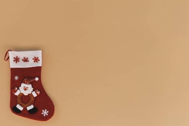 christmas background with christmas sock christmas background with christmas sock Copyright: xZoonar.com OleksandrxLatkunx 17798571