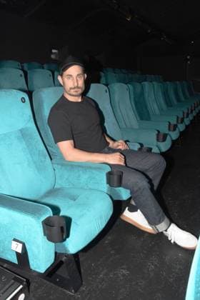 Clemens Schick.Schaupieler Muenchen 28.11.2022 City Kino Kinotour-Film-Servus Papa, See you in Hell