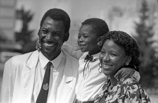 Patrice Lumumba Peoples Friendship University 8301343 01.10.1990 A family of Mali students from Patrice Lumumba Peoples Friendship University, now Peoples Friendship University of Russia. I. Zenin Moscow Russia  Copyright: xI.xZeninx