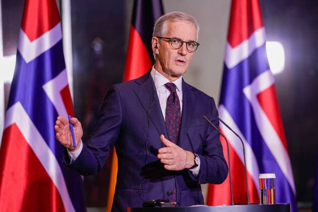 News Themen der Woche KW48 News Bilder des Tages Berlin, Deutschland 30. November 2022: Pressekonferenz mit dem Ministerpräsidenten von Norwegen im Bundeskanzleramt am 30.11.2022 Im Bild: Jonas Gahr Store, Ministerpräsident von Norwegen Bundeskanzleramt Berlin *** Berlin, Germany 30 November 2022 Press conference with the Prime Minister of Norway at the Federal Chancellery on 30 11 2022 In the picture Jonas Gahr Store, Prime Minister of Norway Federal Chancellery Berlin Copyright: xFotostandx xReuhlx