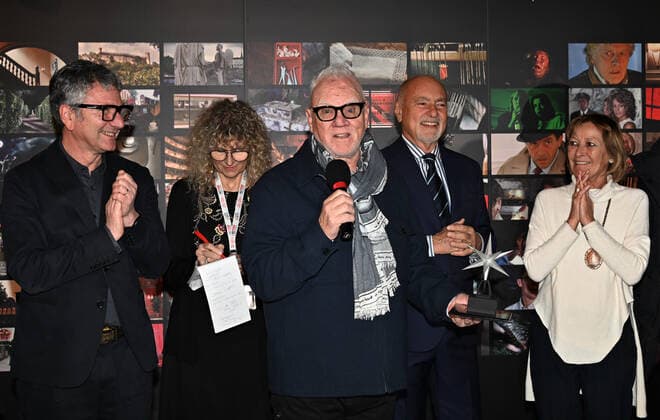 Torinoi,Italy Torino Film Festival 40th edition photocall Malcolm McDowell receives the Stella della Mole award  Copyright: xNickxZonnax xipa-agency.netx xNickxZonnax IPA_IPA34816500