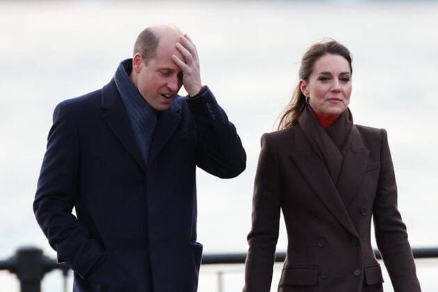 Entertainment Themen der Woche KW48 . 01 12 2022. Boston, United Kingdom. Prince William and Kate Middleton, the Prince and Princess of Wales , during a visit to Boston Harbour on day two of their visit to the United States.  xStephenxLockx xi-Imagesx IIM-23978-0130