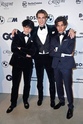 Benji Krol, Nils Küsel, Nic Kaufmann bei der GQ Men of the year (Männer des Jahres) Preisverleihung in den Kant-Garagen in Berlin am 01.12.2022 *** Benji Krol, Nils Küsel, Nic Kaufmann at the GQ Men of the year Men of the year award ceremony at Kant Garagen in Berlin on 01 12 2022