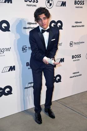 Nic Kaufmann bei der GQ Men of the year (Männer des Jahres) Preisverleihung in den Kant-Garagen in Berlin am 01.12.2022 *** Nic Kaufmann at the GQ Men of the year Men of the year award ceremony at the Kant Garages in Berlin on 01 12 2022