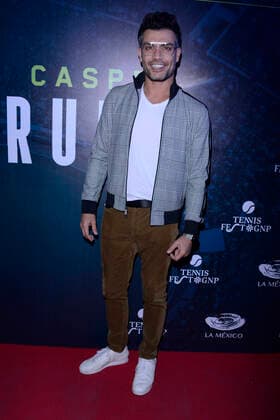 Tennis Fest Nadal V. Ruud Red Carpet December 1, 2022, Mexico City, Mexico: Andres Palacios Attends at red carpet of Tennis Fest Rafael Nadal V. Casper Ruud at La Mexico bullring. on December 1, 2022 in Mexico City, Mexico. (Photo by Jorge Gonzalez Eyepix Group) Copyright: xJorgexGonzalez xEyepixxGroupx JG_01122022_82848