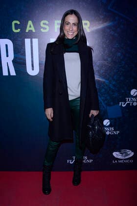 Tennis Fest Nadal V. Ruud Red Carpet December 1, 2022, Mexico City, Mexico: Paulina Mercado Attends at red carpet of Tennis Fest Rafael Nadal V. Casper Ruud at La Mexico bullring. on December 1, 2022 in Mexico City, Mexico. (Photo by Jorge Gonzalez Eyepix Group) Copyright: xJorgexGonzalez xEyepixxGroupx JG_01122022_82865
