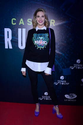 December 1, 2022, Mexico City, Mexico: Alejandra Adreu Attends at red carpet of Tennis Fest Rafael Nadal V. Casper Ruud at La Mexico bullring. on December 1, 2022 in Mexico City, Mexico. Mexico City Mexico - ZUMAe321 20221202_zia_e321_038 Copyright: xJorgexGonzalez xEyepixxGroupx
