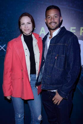 Tennis Fest Nadal V. Ruud Red Carpet December 1, 2022, Mexico City, Mexico: Pierre Louis and Paulette Hernandez Attend at red carpet of Tennis Fest Rafael Nadal V. Casper Ruud at La Mexico bullring. on December 1, 2022 in Mexico City, Mexico. (Photo by Jorge Gonzalez Eyepix Group) Copyright: xJorgexGonzalez xEyepixxGroupx JG_01122022_82877