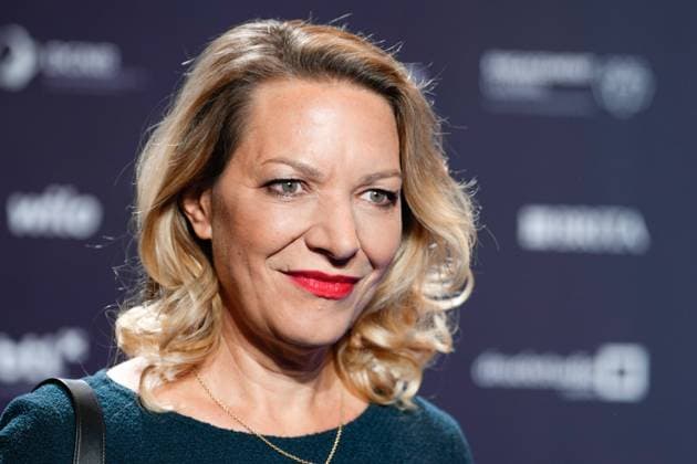 15. Deutscher Nachhaltigkeitspreis in Duesseldorf Prof. Antje Boetius die Direktorin, Alfred-Wegener-Instituts, Leiterin der Brueckengruppe fuer Tiefseeoekologie und - Technologie im Portrait auf dem Roten Teppich auf dem 15. Deutscher Nachhaltigkeitspreis im Maritim Hotel in Duesseldorf Duesseldorf Nordrhein-Westfalen Deutschland