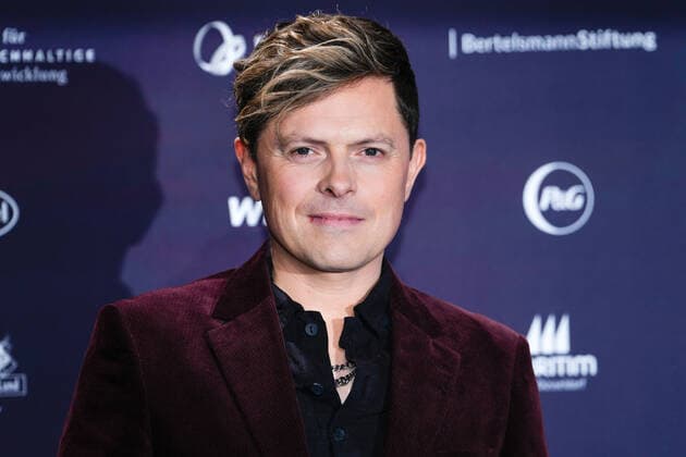 15. Deutscher Nachhaltigkeitspreis in Duesseldorf Michael Patrick Kelly der Saenger, Aktivist und Ehrenpreistraeger im Portrait auf dem Roten Teppich auf dem 15. Deutscher Nachhaltigkeitspreis im Maritim Hotel in Duesseldorf Duesseldorf Nordrhein-Westfalen Deutschland