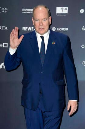 Fürst Albert II. von Monaco bei der Verleihung des 15. Deutschen Nachhaltigkeitspreises 2022 im Maritim Hotel. Düsseldorf, 02.12.2022