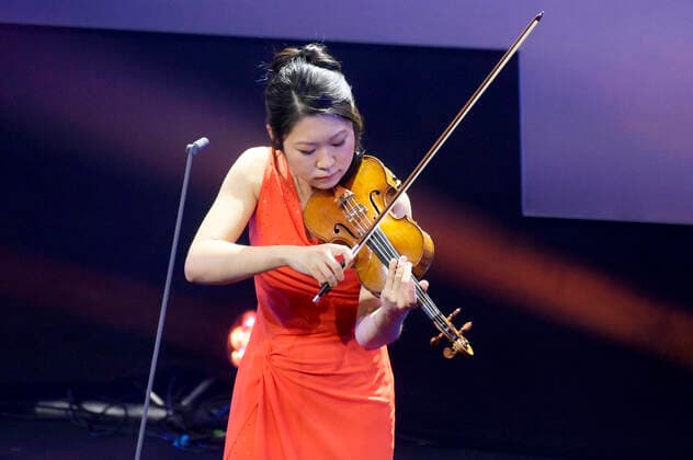 Tianwa Yang bei der Verleihung des 15. Deutschen Nachhaltigkeitspreises 2022 im Maritim Hotel. Düsseldorf, 02.12.2022