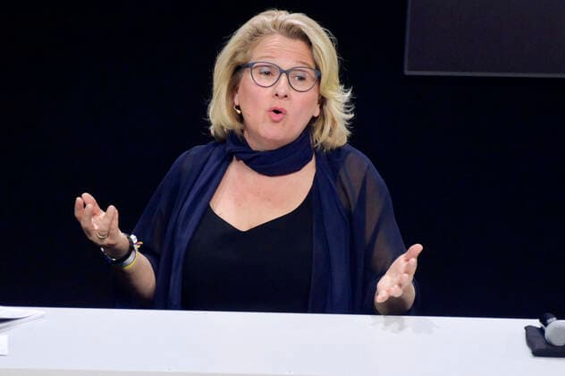 Svenja Schulze bei der Verleihung des 15. Deutschen Nachhaltigkeitspreises 2022 im Maritim Hotel. Düsseldorf, 02.12.2022