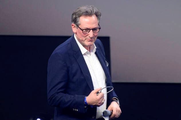 Eckart von Hirschhausen bei der Verleihung des 15. Deutschen Nachhaltigkeitspreises 2022 im Maritim Hotel. Düsseldorf, 02.12.2022