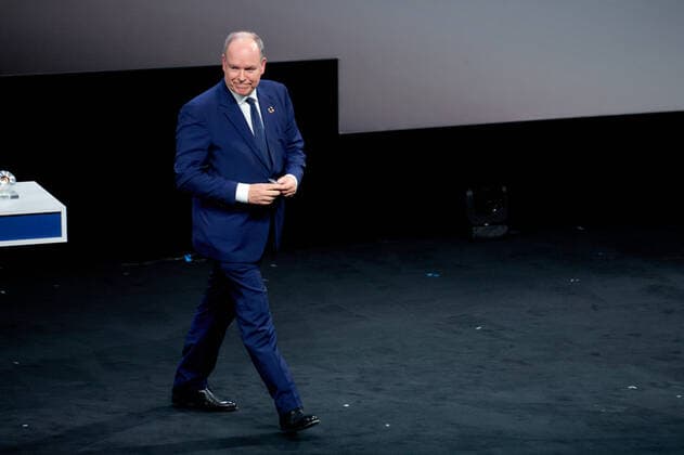 Deutscher Nachhaltigkeitspreis 2022 Albert II von Monaco bei der Verleihung des Deutschen Nachhaltigkeitspreises im Maritim Hotel in Düsseldorf. Copyright: xEventpressxGolejewskix